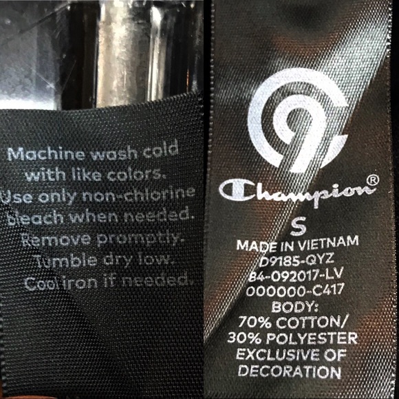 CHAMPION Heather Gray Turtleneck Activewear Top-S - Picture 8 of 8